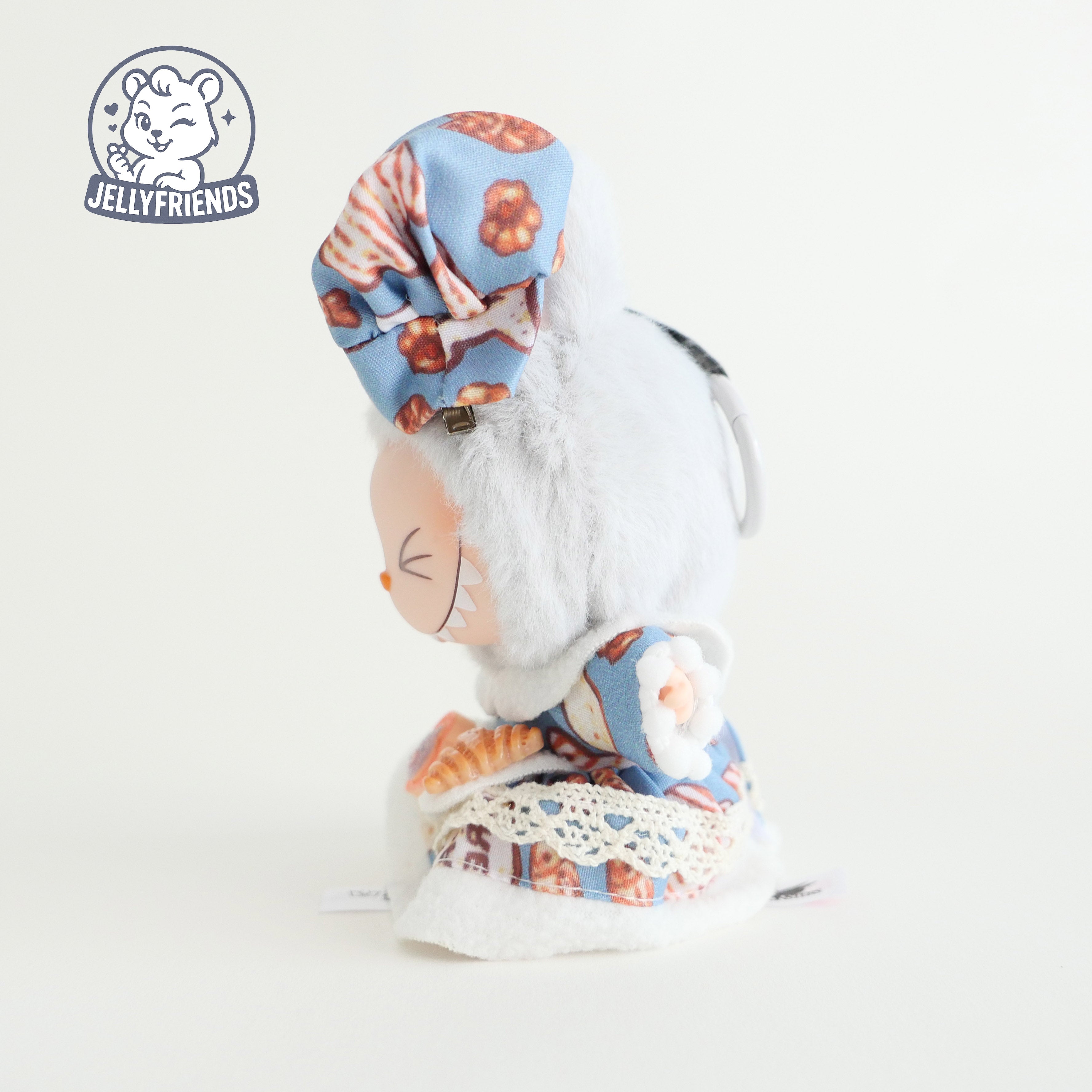 Bakery Apron Dress for Labubu