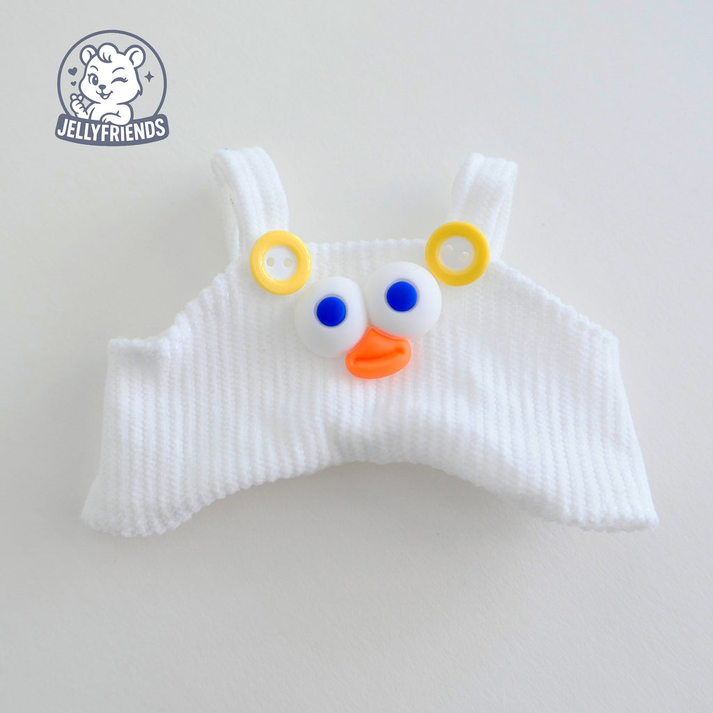 Blue Monster Overall Set for Labubu