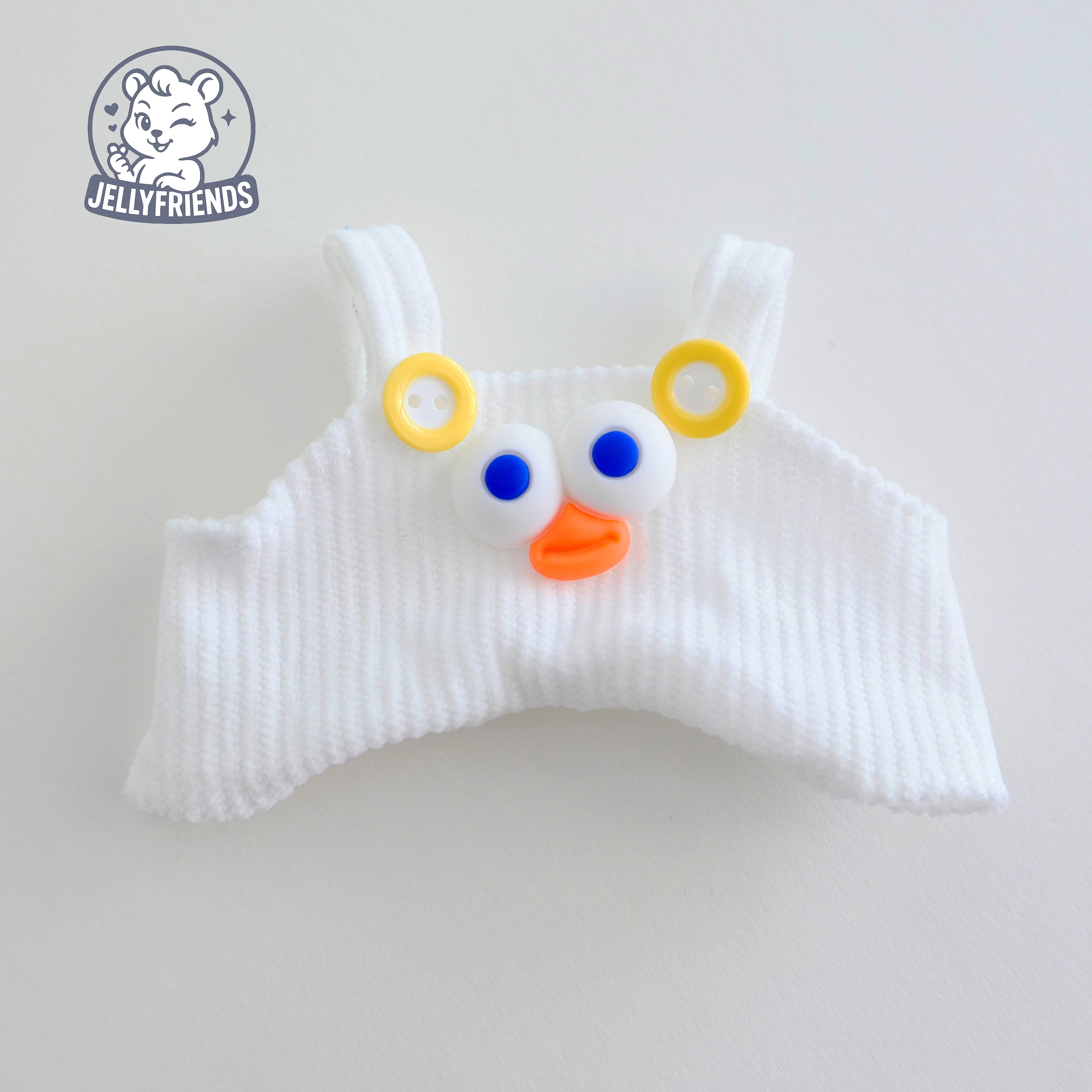 Blue Monster Overall Set for Labubu