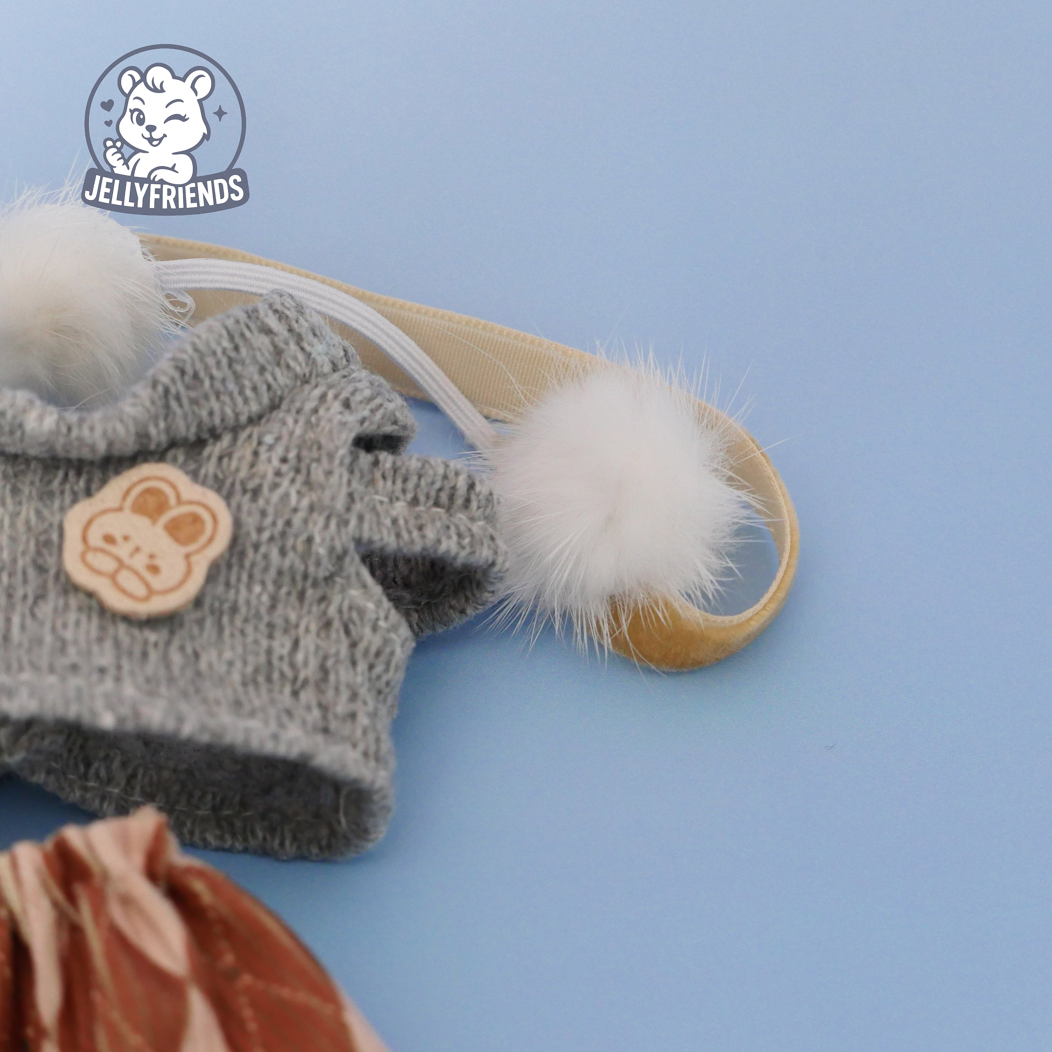 Cozy Winter Outfit for Labubu / Plushie