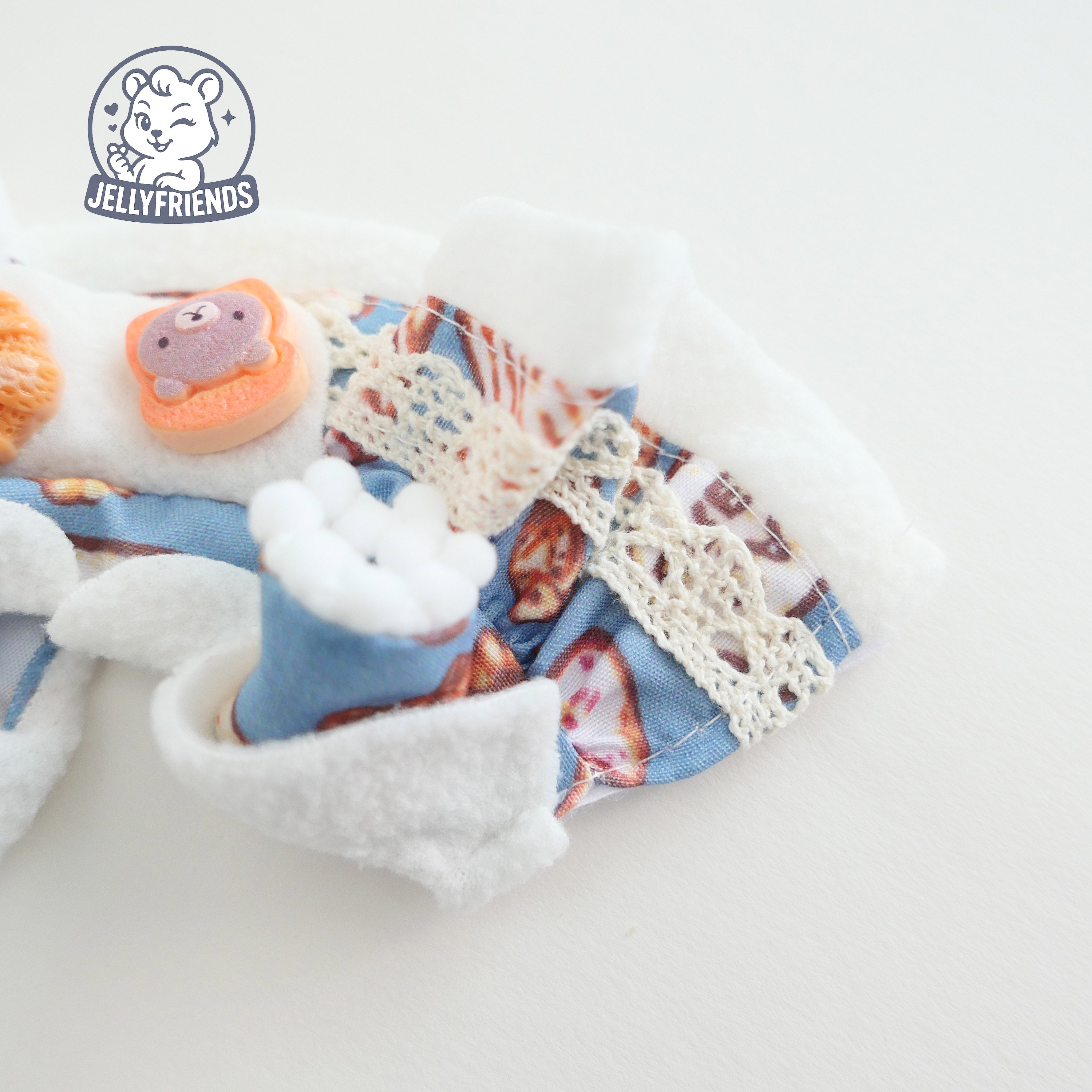 Bakery Apron Dress for Labubu