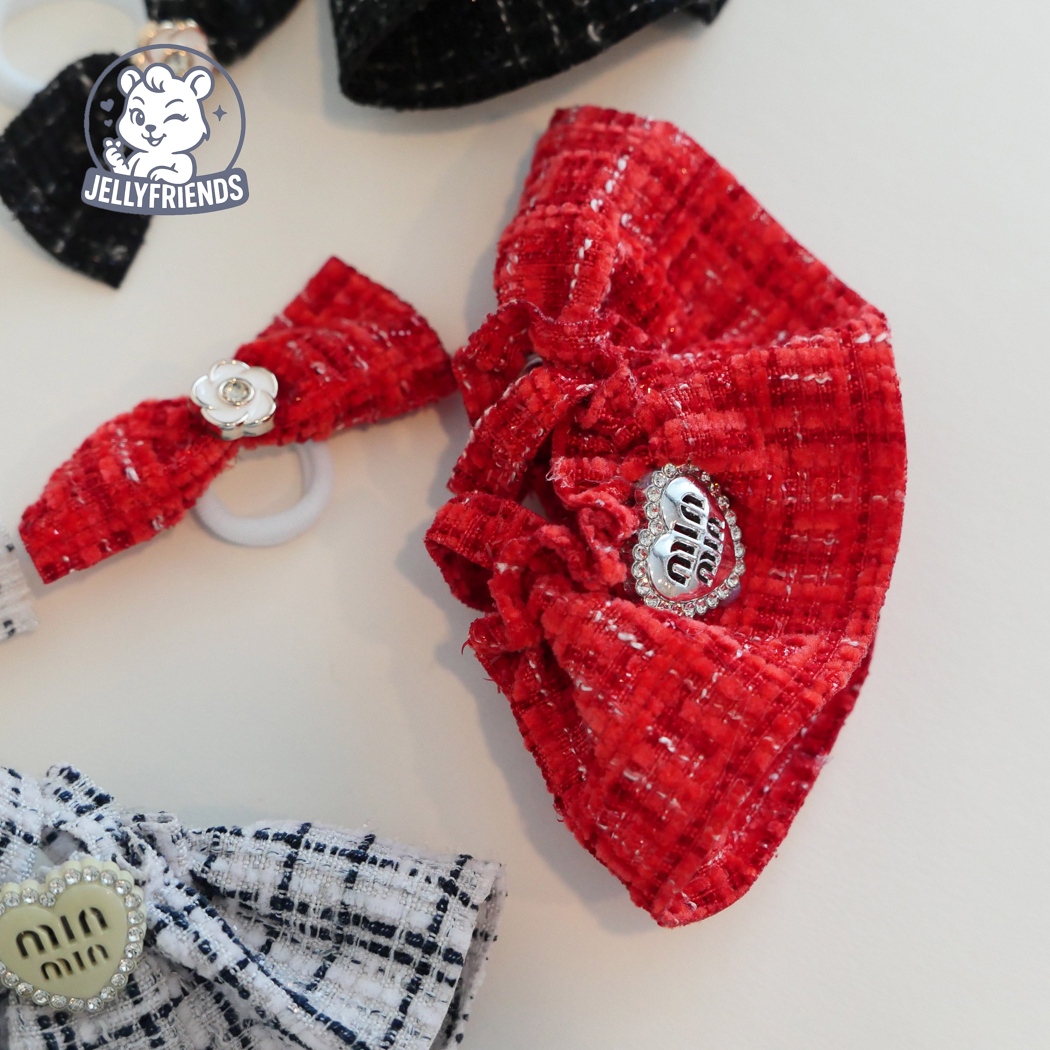 Tweed Dress for Labubu