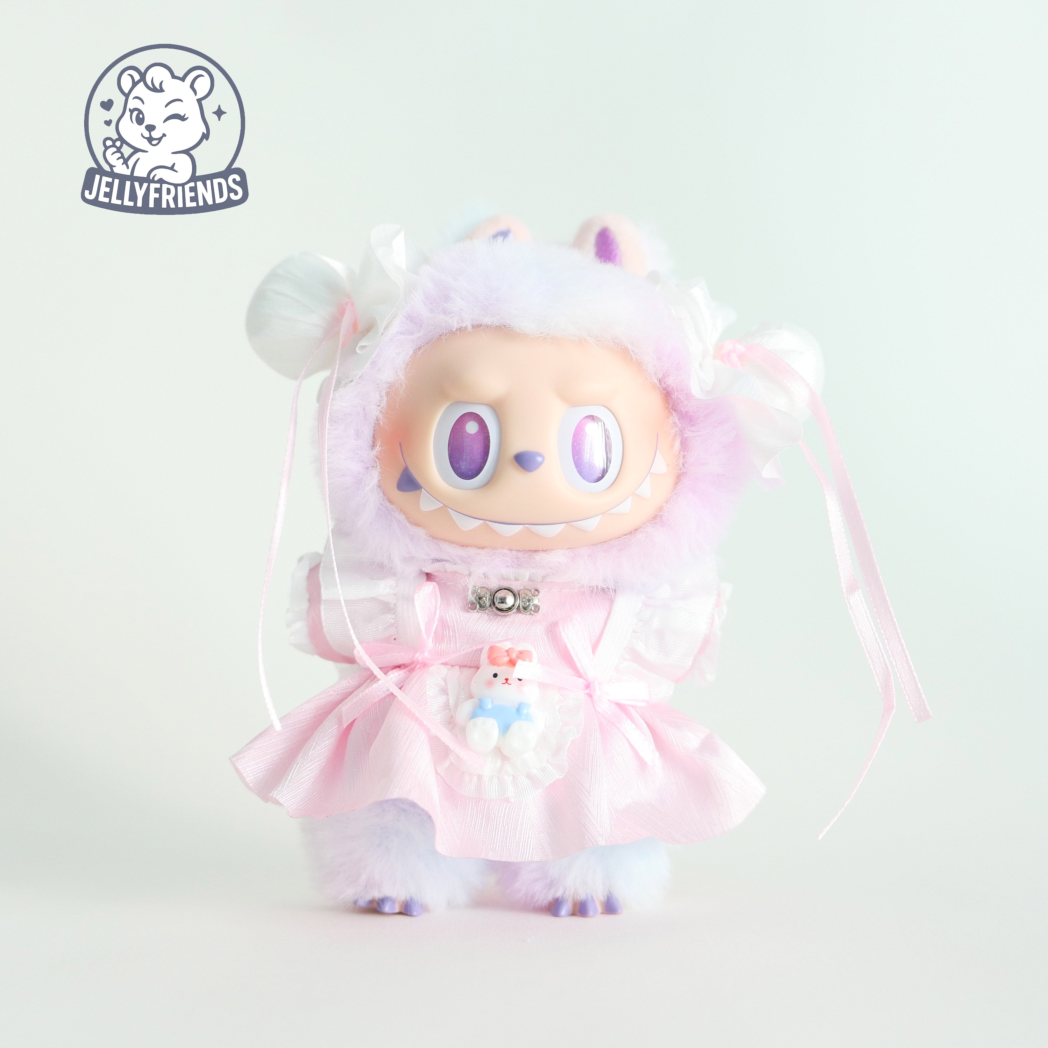 Sugar Bunny Outfit Set for Labubu