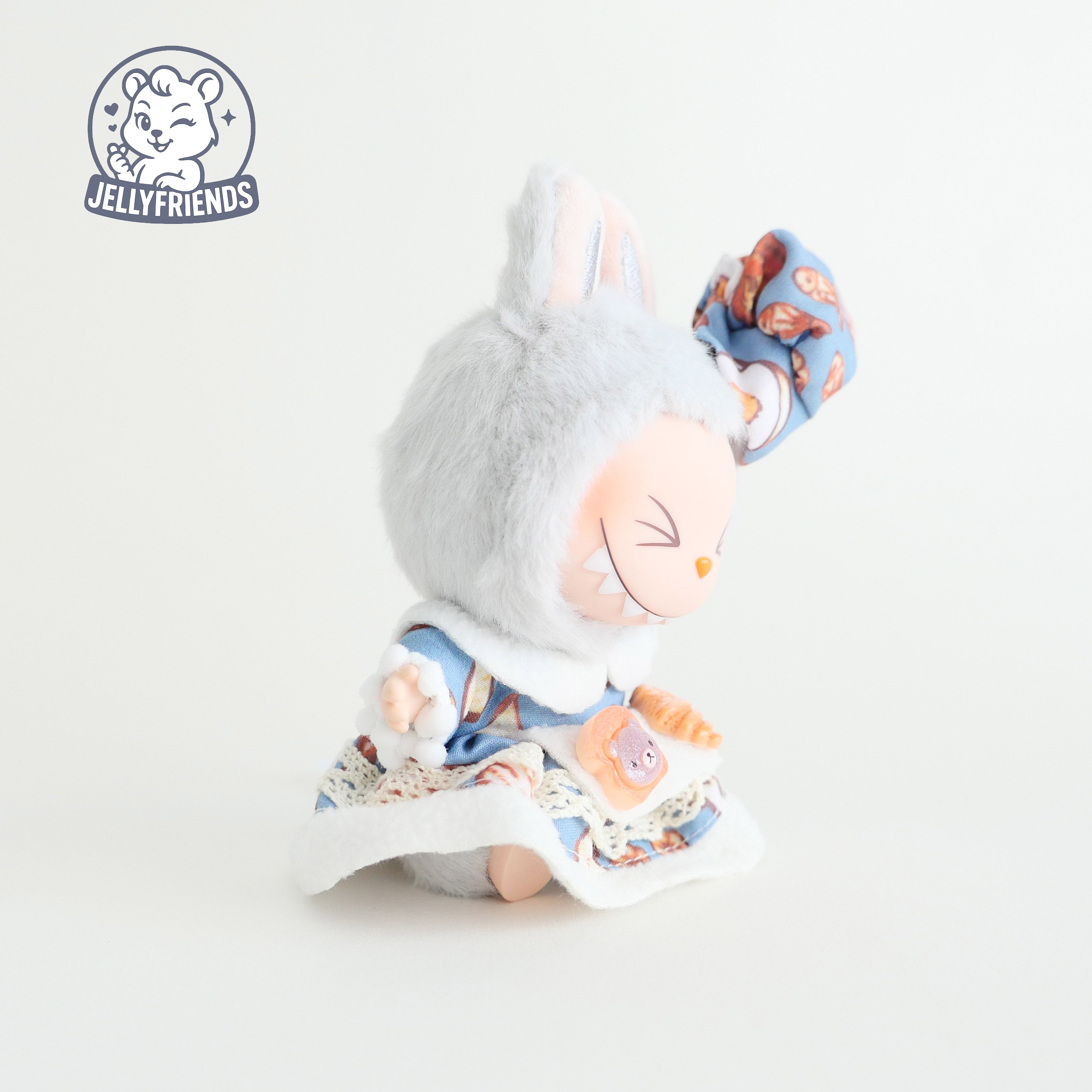 Bakery Apron Dress for Labubu