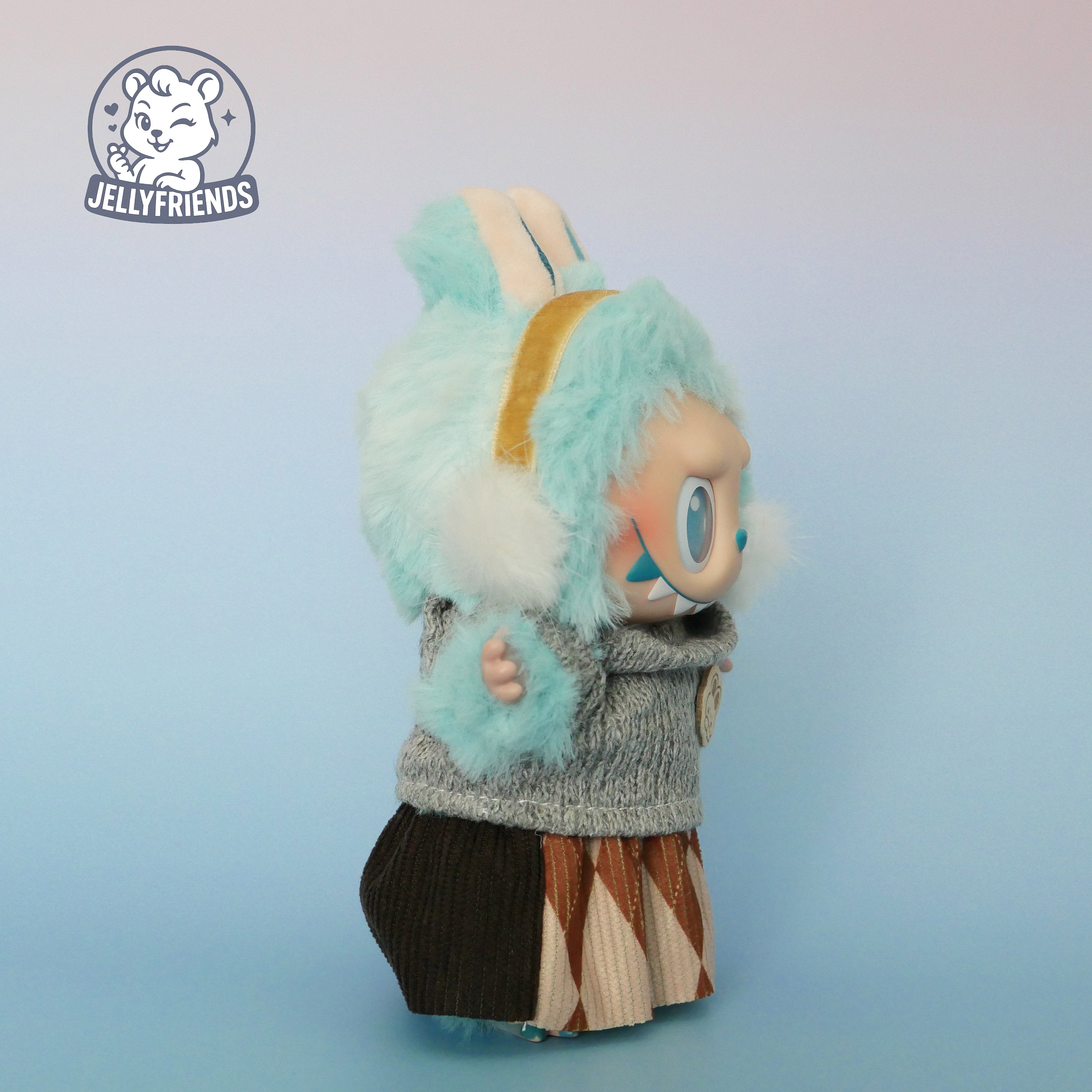 Cozy Winter Outfit for Labubu / Plushie