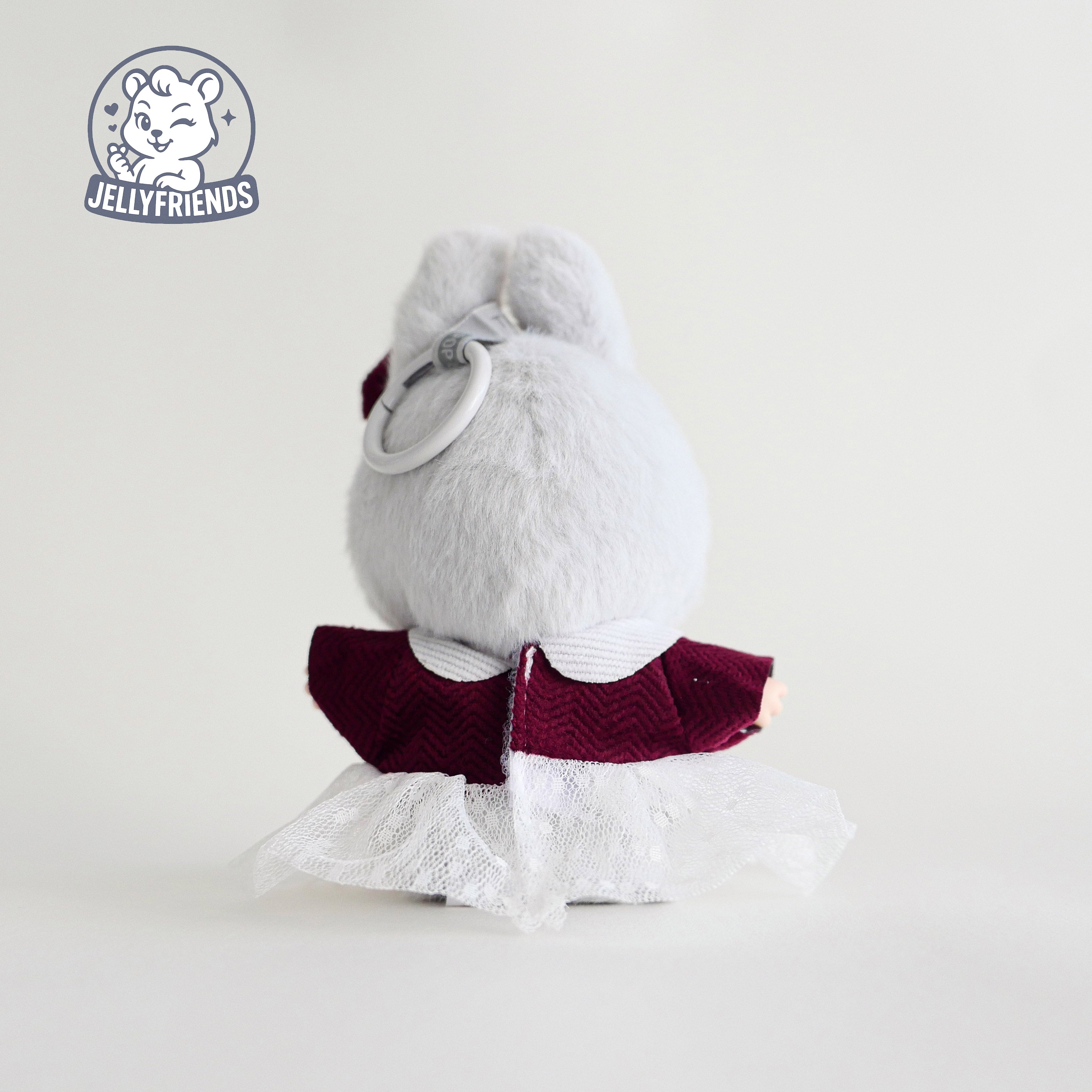 Berry Velvet Princess Set for Labubu