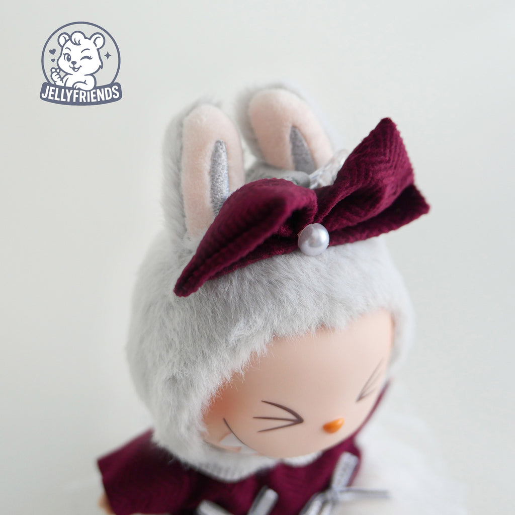 Berry Velvet Princess Set for Labubu