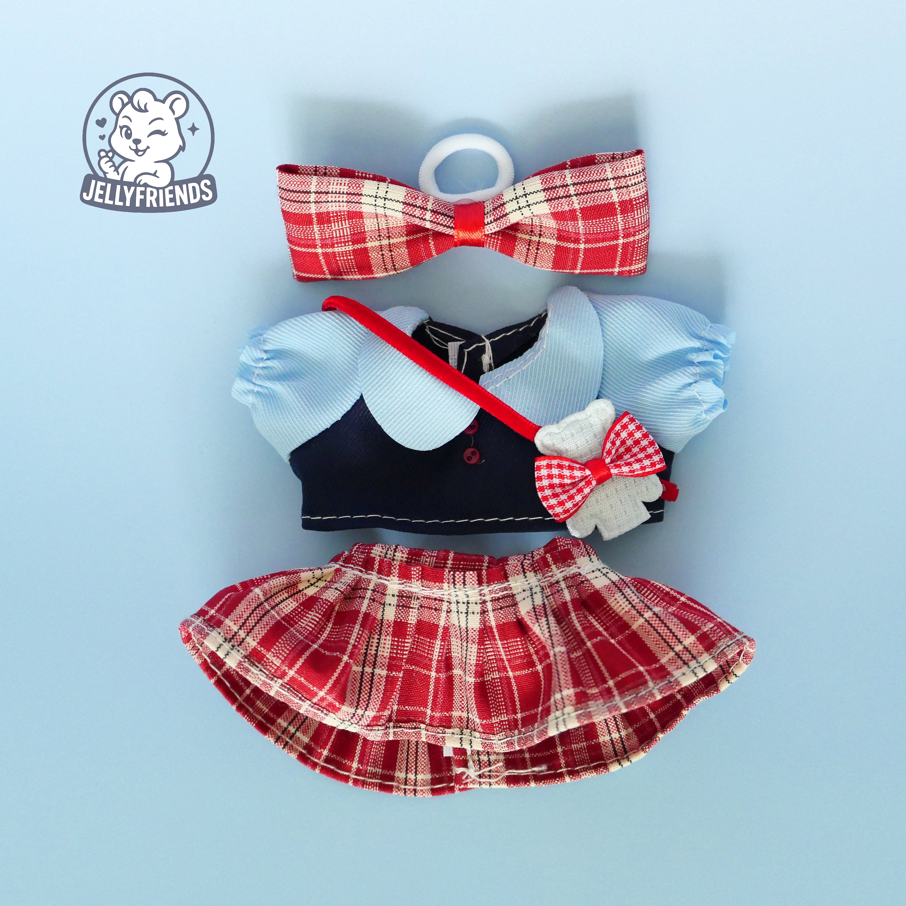 School Uniform Outfit for Labubu