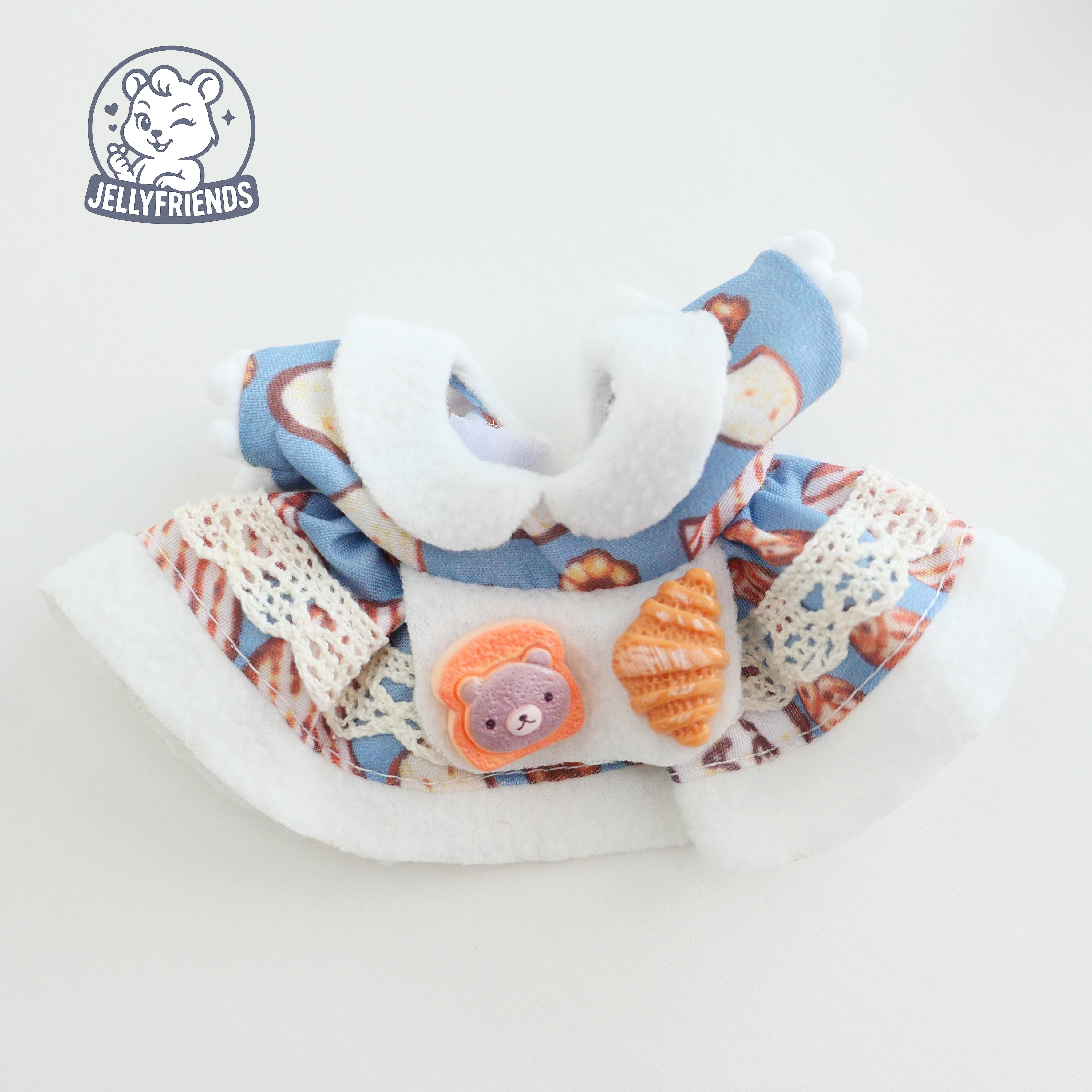 Bakery Apron Dress for Labubu