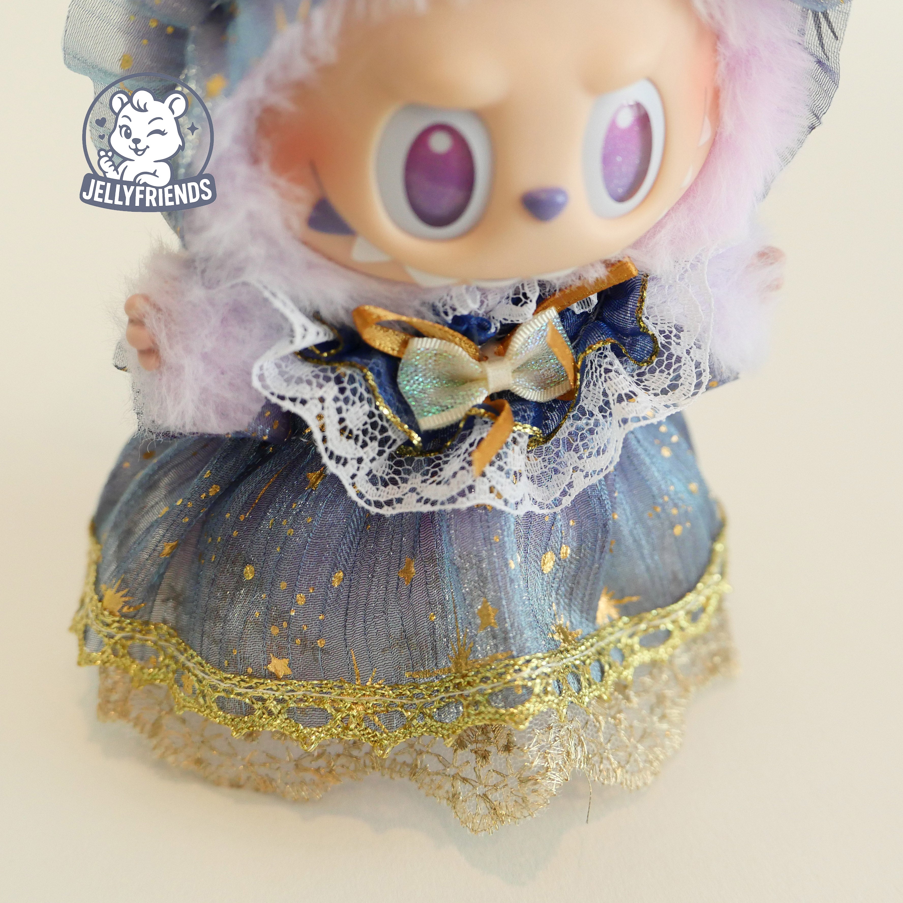 Starry Night Dress for Labubu