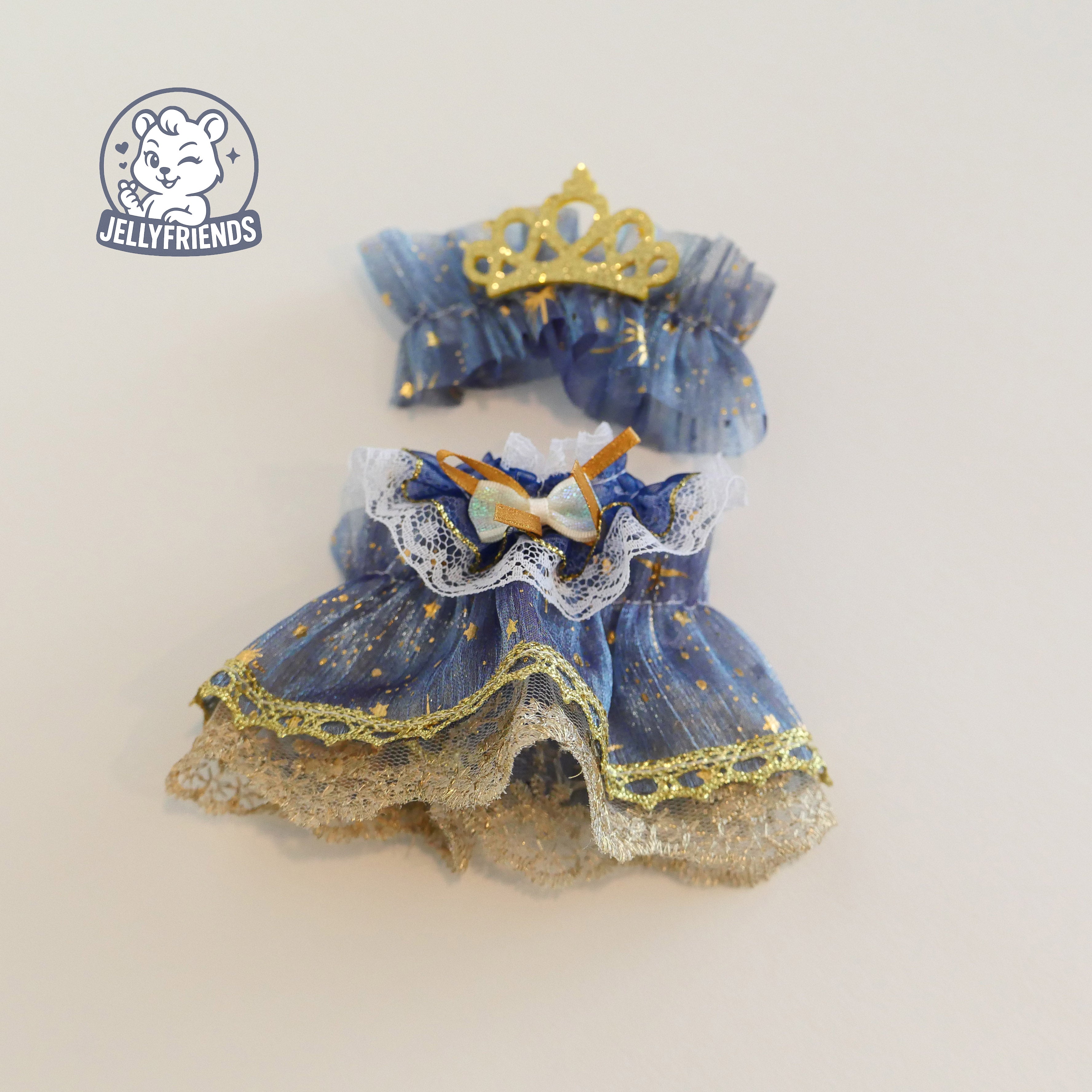 Starry Night Dress for Labubu
