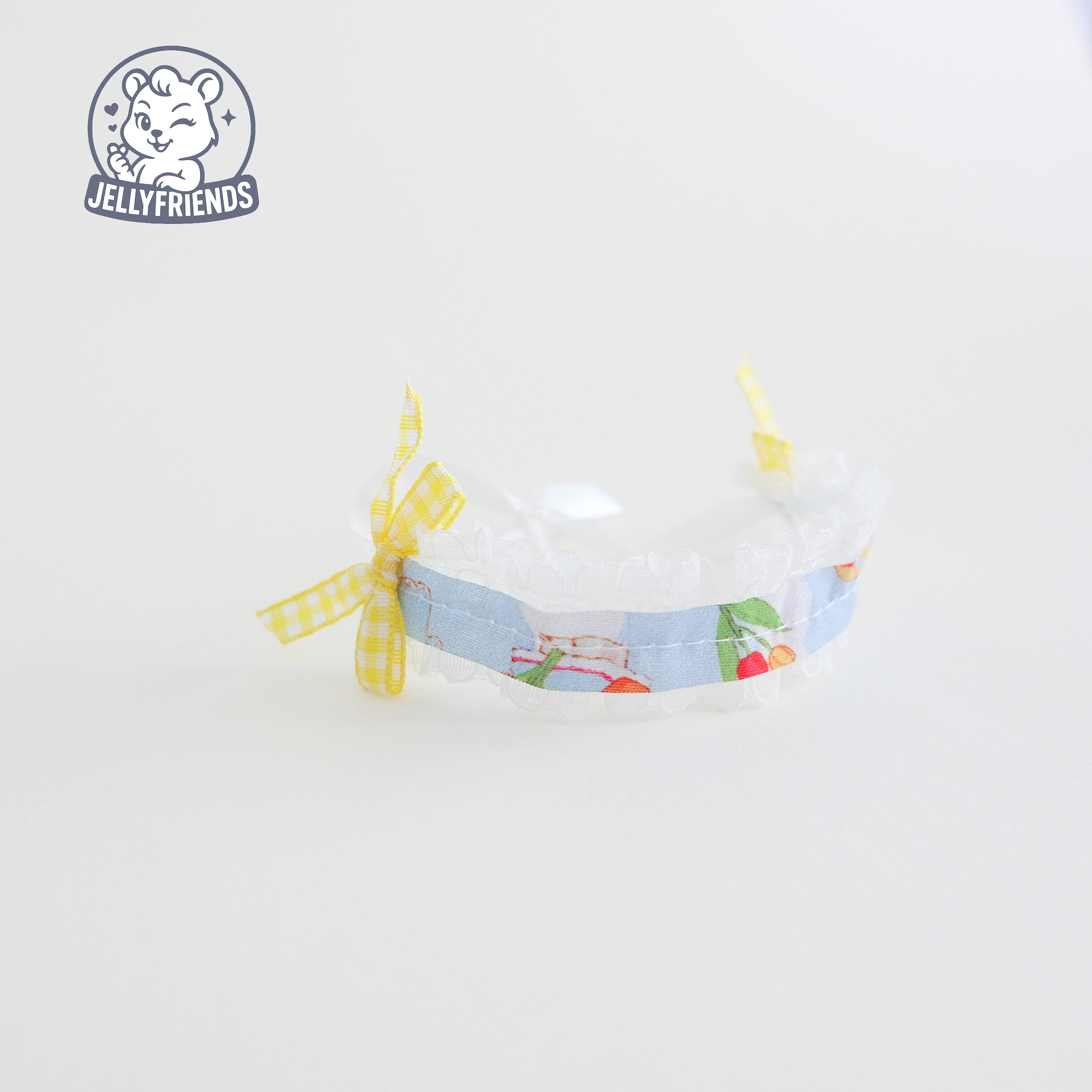 Blue Bunny Garden Dress Set for Labubu