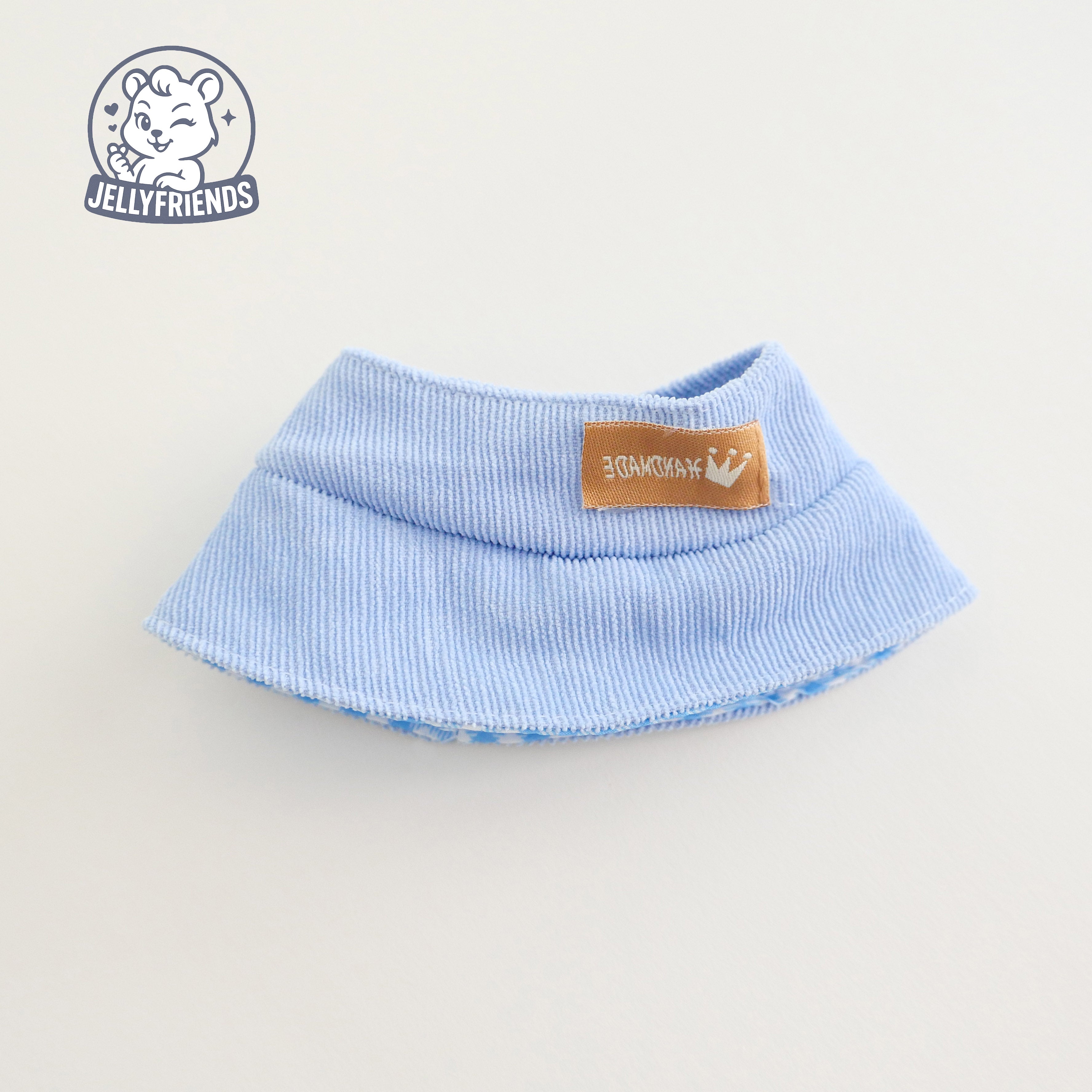 Blue Monster Overall Set for Labubu