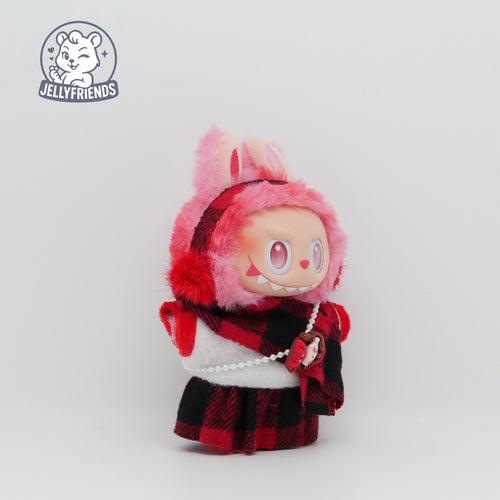 Berry Cozy Outfit Set for Labubu