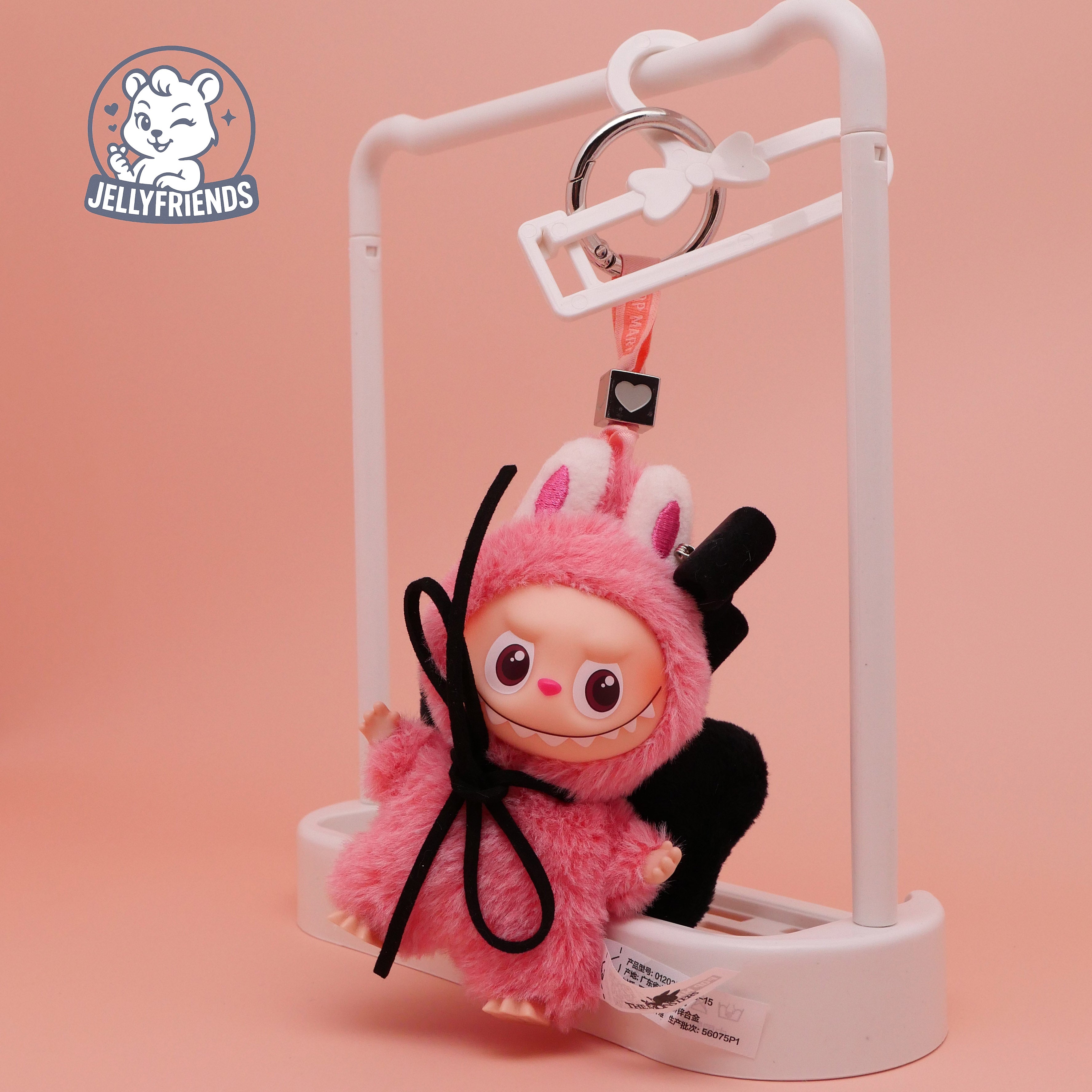 Bow Dress for Labubu pin for love