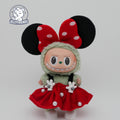 Polka Minnie-Inspired Outfit Set for Labubu