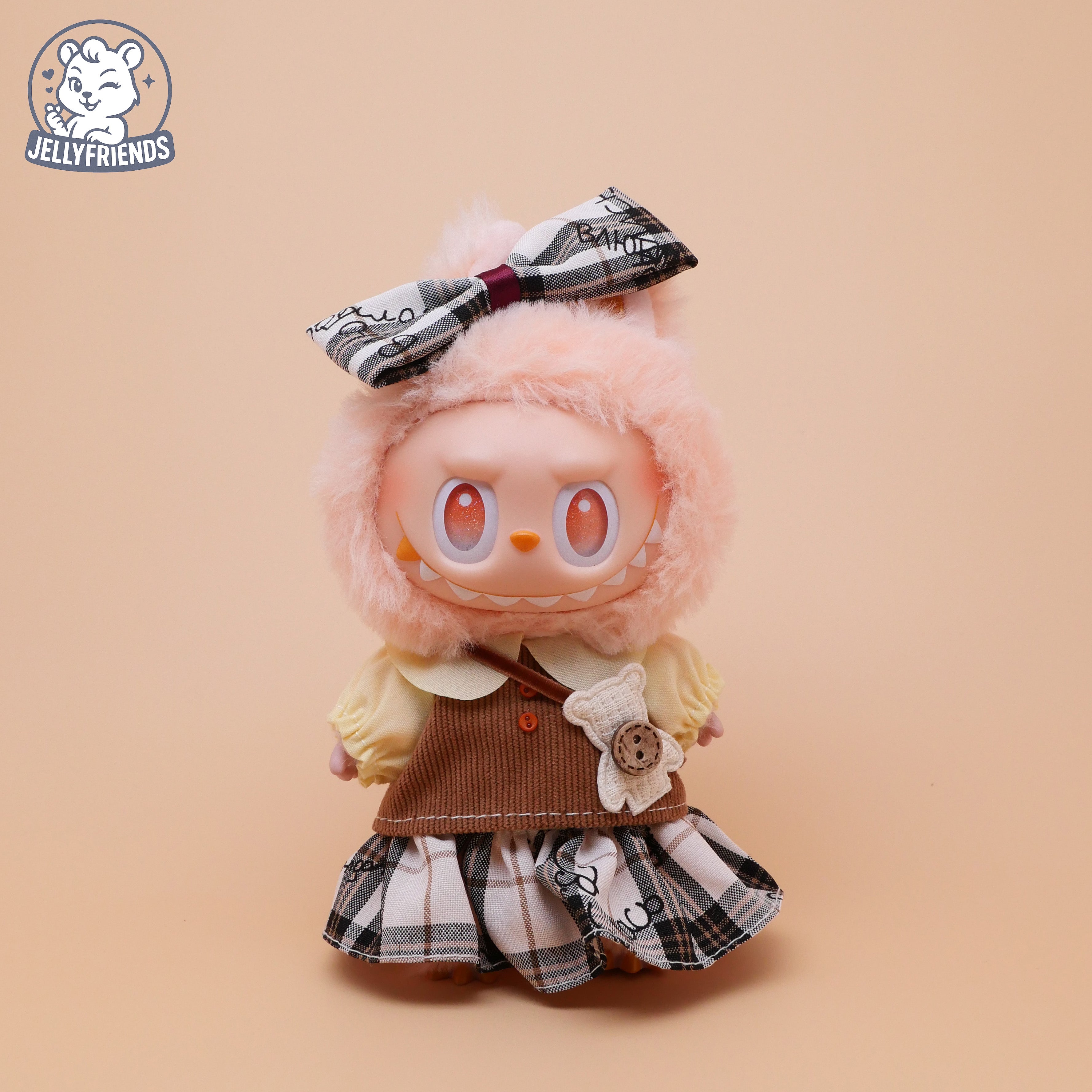 School Uniform Outfit for Labubu